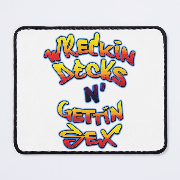 Item preview, Wreckin Decks and Gettin Sex! designed and sold by DemandChaos.
