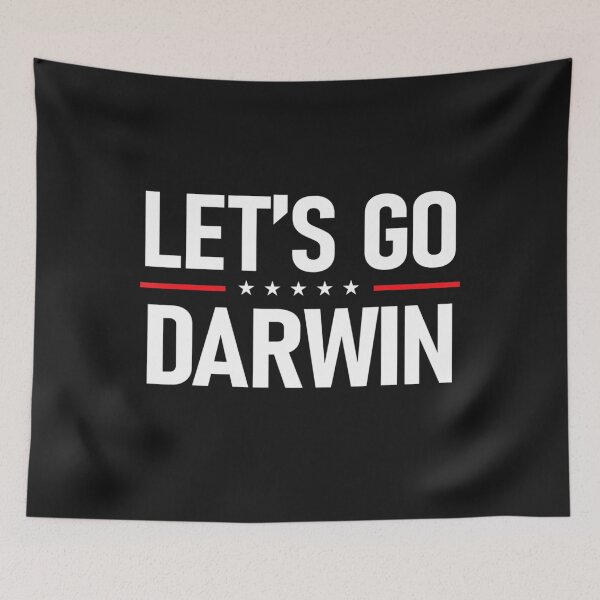 Item preview, Fun Let_s Go Darwin-Charles Darwin quote  designed and sold by Justice Geovanni.