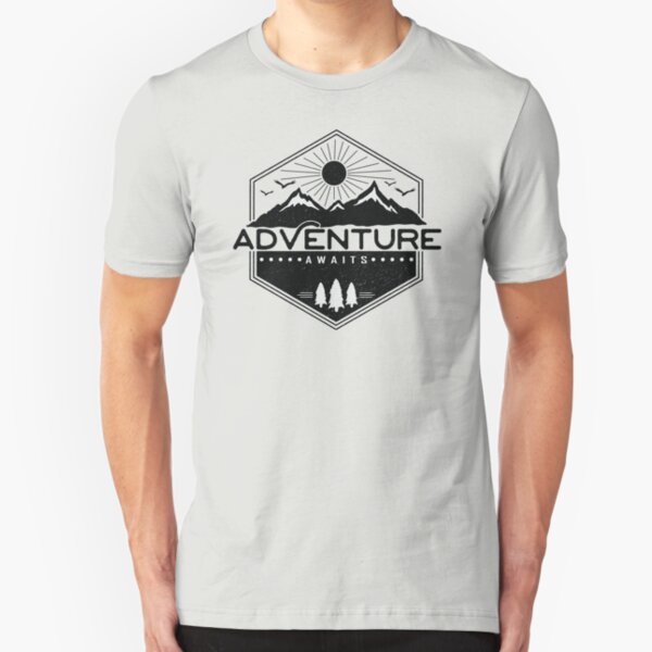 Adventure Awaits Slim Fit T-Shirt