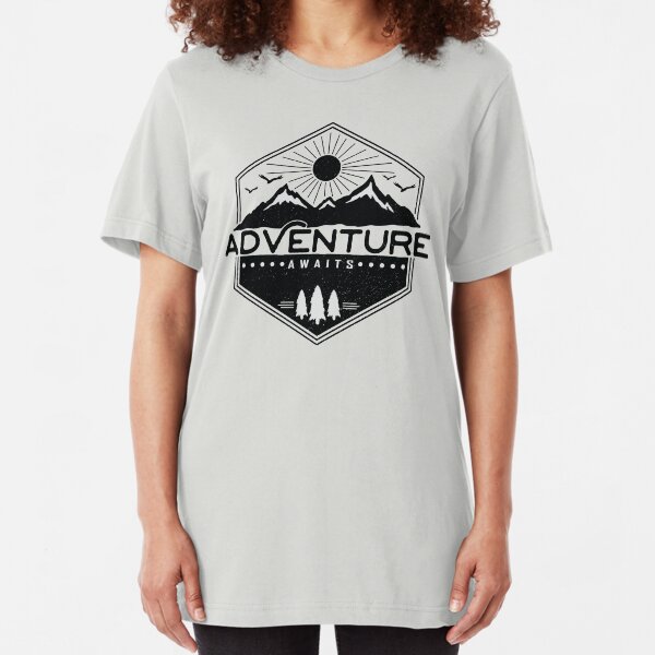 Adventure Awaits Slim Fit T-Shirt