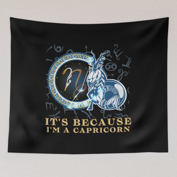 Item preview, Its because I am a Capricorn Zodiac Sign Astrology Capricorn 2022 Birthday Gift designed and sold by SweetbeStore.