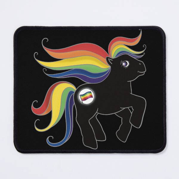 Item preview, Pride custom rainbow pony designed and sold by Milamara.