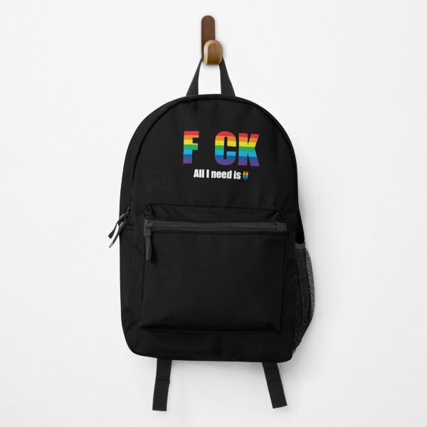 Item preview, LGBTQ Pride - F CK All I Need is U - Offensive Humor - Funny Gay Rainbow designed and sold by DesignByLeo.