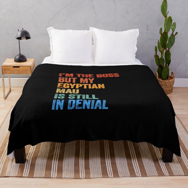Item preview, I'm Boss But My Egyptian Mau Cat Still In Denial designed and sold by LADistrictGarb.