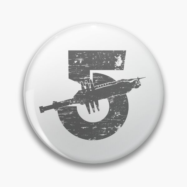 Item preview, Babylon 5 Vintage (Grey) designed and sold by B5designs.