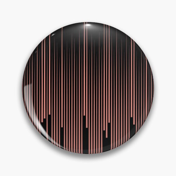 Item preview, Black and Pink Frequency Vertical Stripe Pattern Pairs DE 2022 Popular Color Adobe Avenue DE5137 designed and sold by ColorOfTheYears.