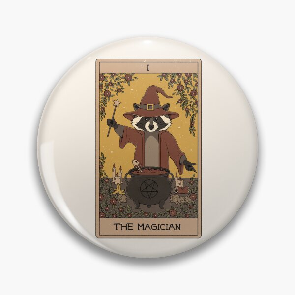 Item preview, The Magician - Raccoons Tarot designed and sold by Thiago Corrêa.