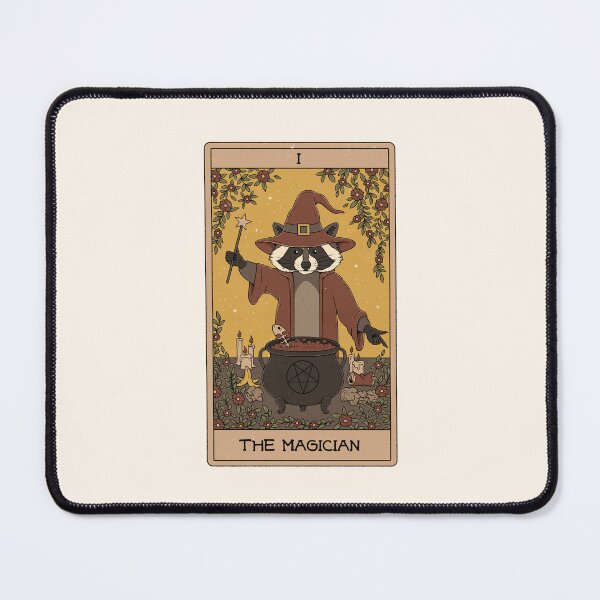Item preview, The Magician - Raccoons Tarot designed and sold by Thiago Corrêa.