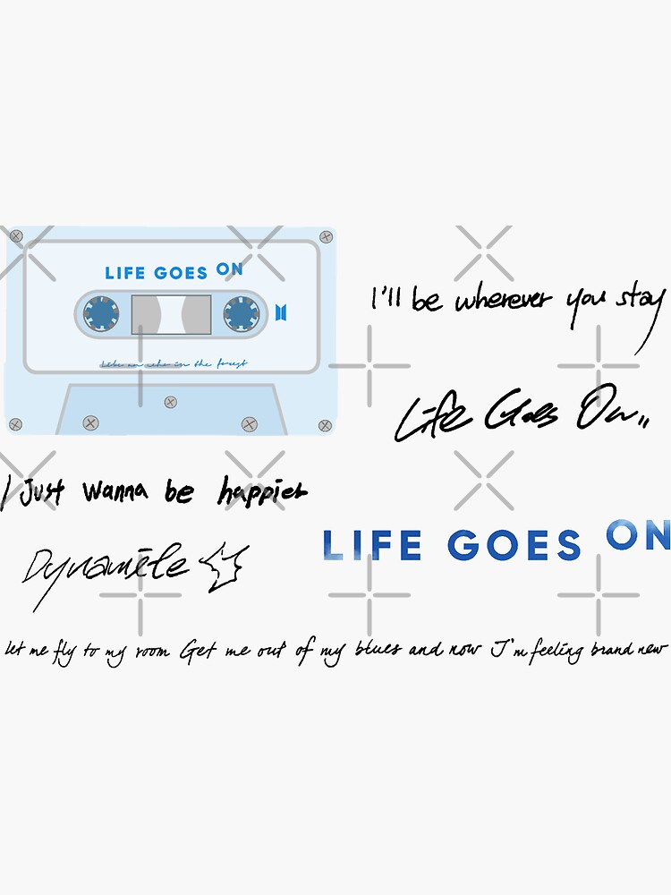 BTS Vinyl and Cassette Bundle sale [Dynamite + Life Goes On]