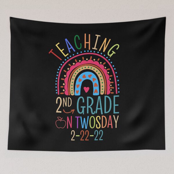 Item preview, Teaching 2nd Grade On Twosday 2 22 22 Happy Twosday 22th February 2022 designed and sold by Kaladzishop.