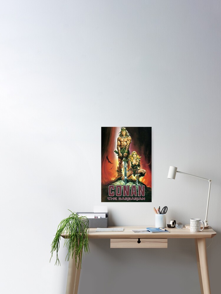 Conan The Barbarian Vintage Action Movie Wall Art Home Decor