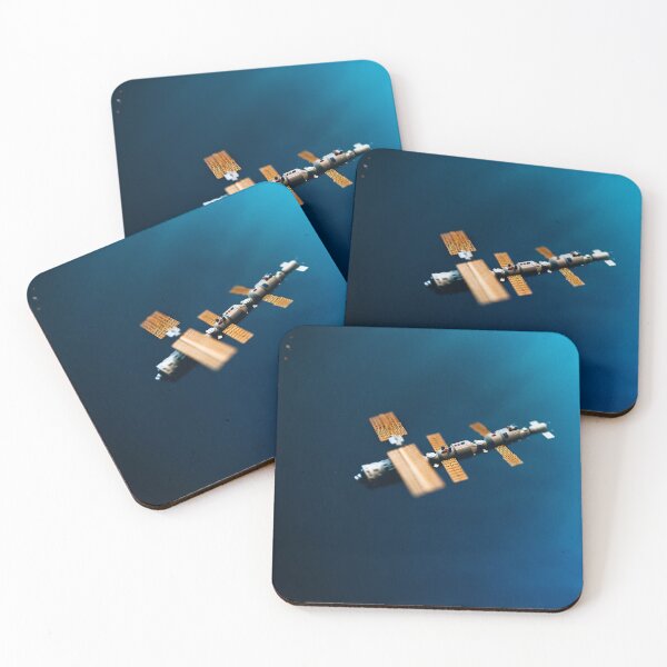 Item preview, Space Satellite Orbiting The Blue Planet. Satellite And Universe Aesthetic Novelty Design designed and sold by Silver Medal.