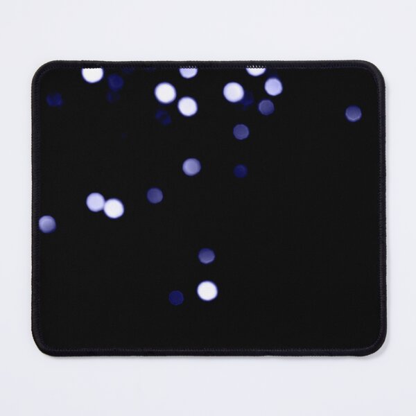 Item preview, Bokeh Lights On Black Background. Black And Background Aesthetic Novelty Design. Inspirational Scenery Art designed and sold by Silver Medal.