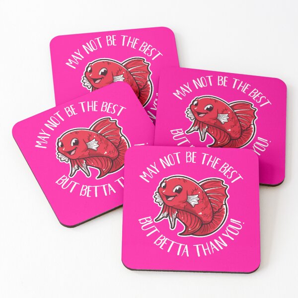 Item preview, Funny Siamese fighting Fish Betta Than You designed and sold by TheCrazyBear.