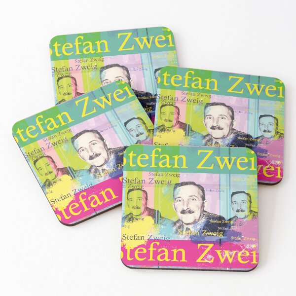 Artikelvorschau, Stefan Zweig Porträt, bekannter österreichischer Schriftsteller entworfen und verkauft von Mauswohn.