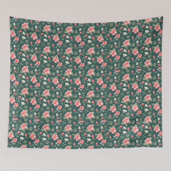 Item preview, ALTERNATING ABSTRACT ETERNAL LOVING FLOWERS PATTERN  designed and sold by SansNetShop.