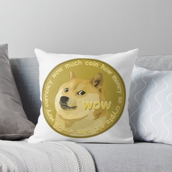 Item preview, Doge Meme Coin Wow designed and sold by FrenchArtee.