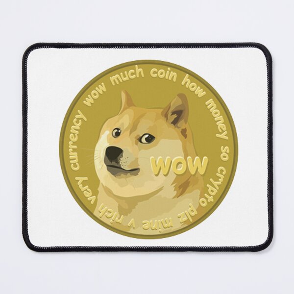 Item preview, Doge Meme Coin Wow designed and sold by FrenchArtee.