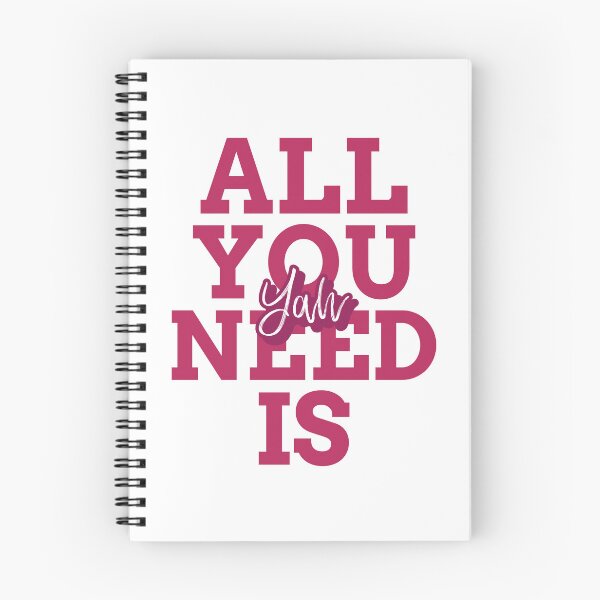 Item preview, All You Need is Yah designed and sold by OpenMindPrints.