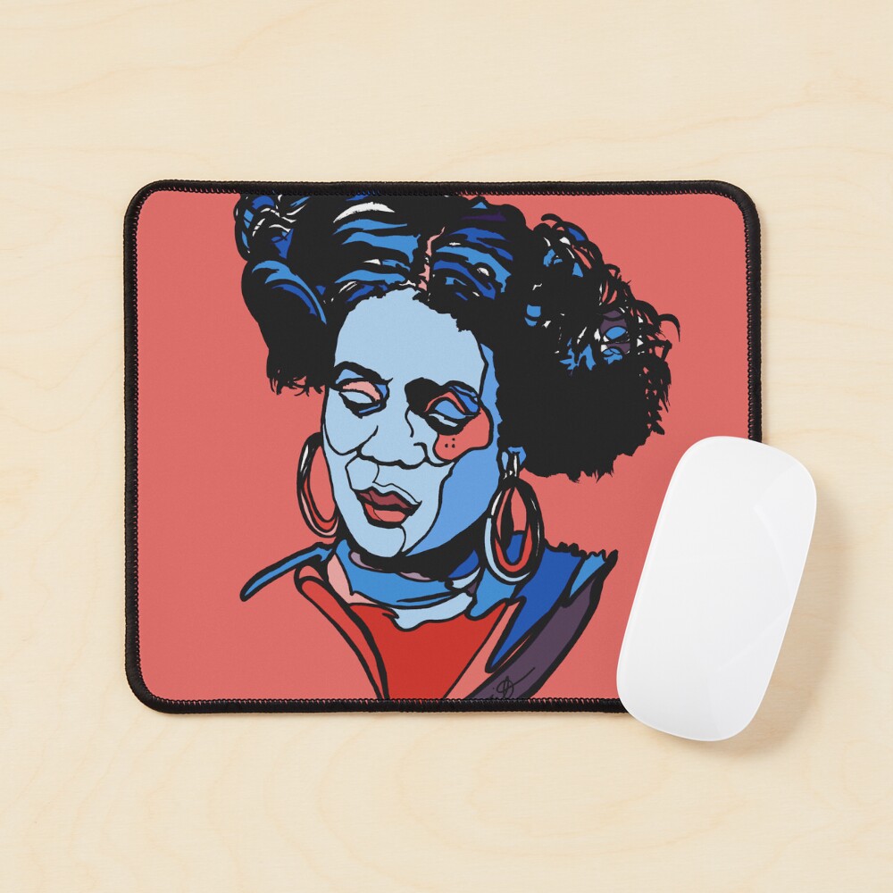 Alice Coltrane Jazz harpist and composer by Arty Margit Mouse Pad