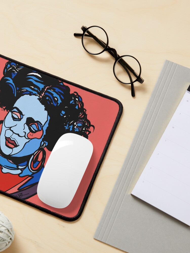 Alternate view of Alice Coltrane Jazz harpist and composer by Arty Margit Mouse Pad