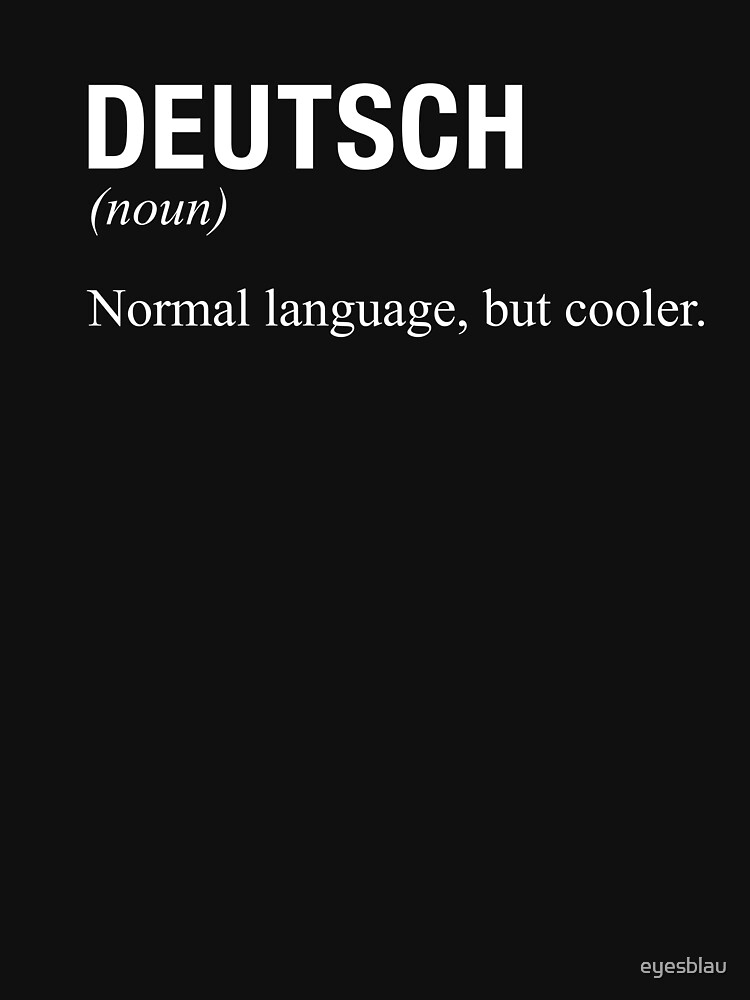 GERMAN Language by eyesblau