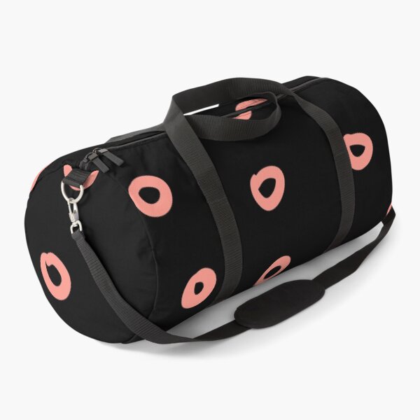 Item preview, Black and Pink Simple Hoop Circle Pattern Pairs DE 2022 Popular Color Adobe Avenue DE5137 designed and sold by ColorOfTheYears.