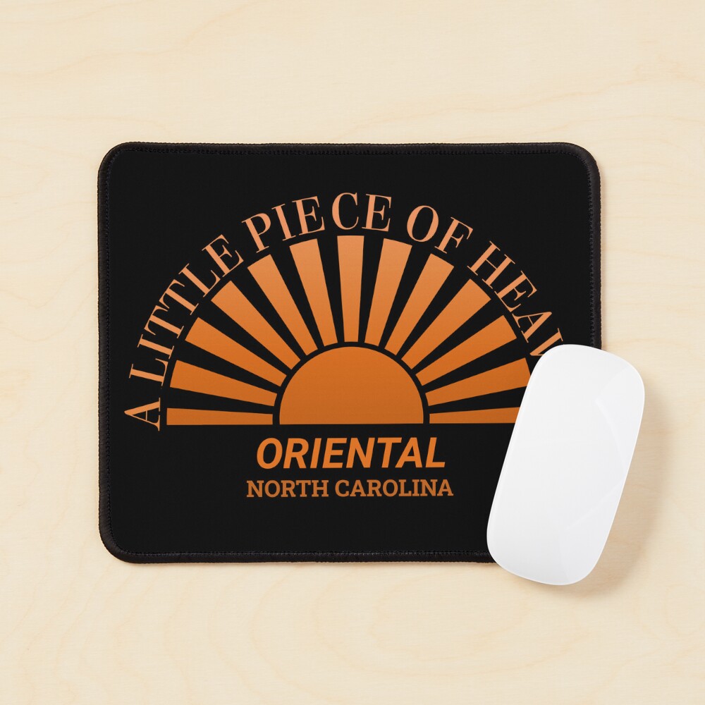 Oriental North Carolina A Little Piece Of Heaven Mouse Pad