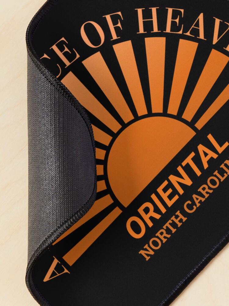 Alternate view of Oriental North Carolina A Little Piece Of Heaven Mouse Pad