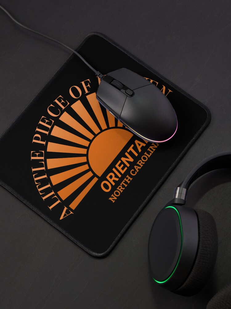 Alternate view of Oriental North Carolina A Little Piece Of Heaven Mouse Pad