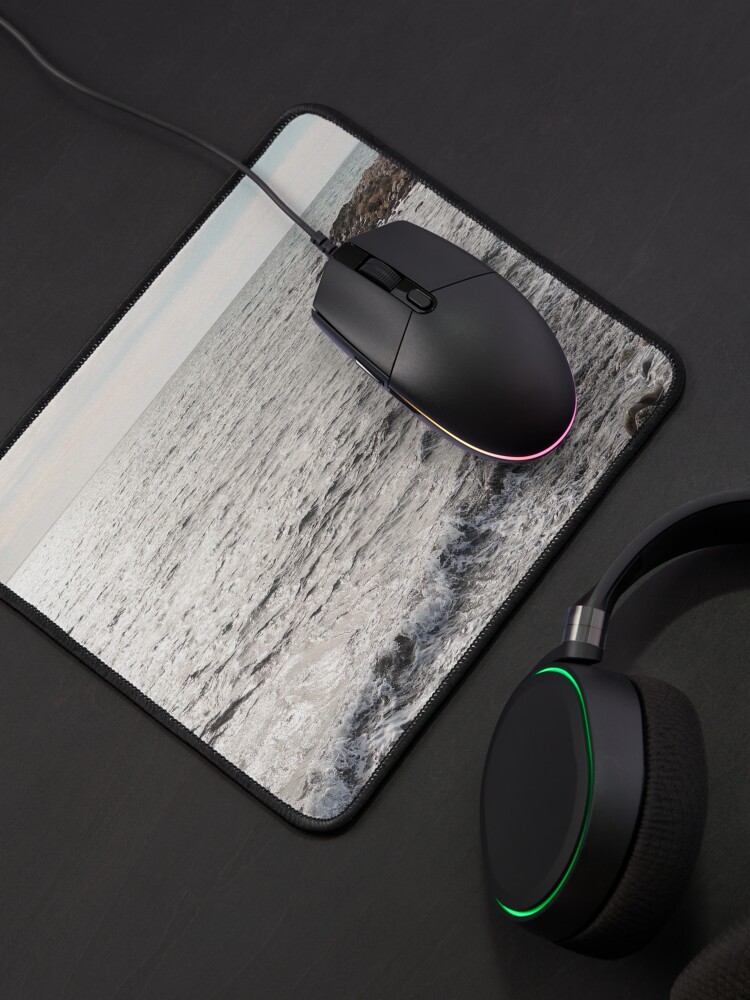 Alternate view of Ocean Breeze | Villajoyosa beach photography print Spain | Wanderlust sea Mouse Pad