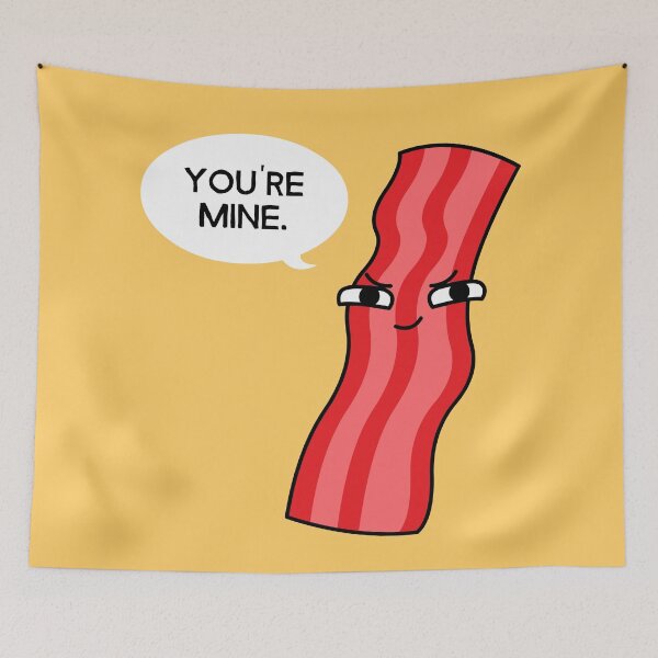 Item preview, Possessive Bacon designed and sold by cartoonbeing.