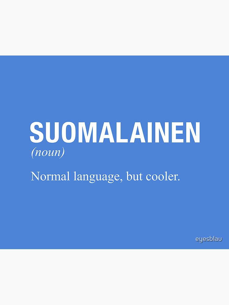 FINNISH Language by eyesblau