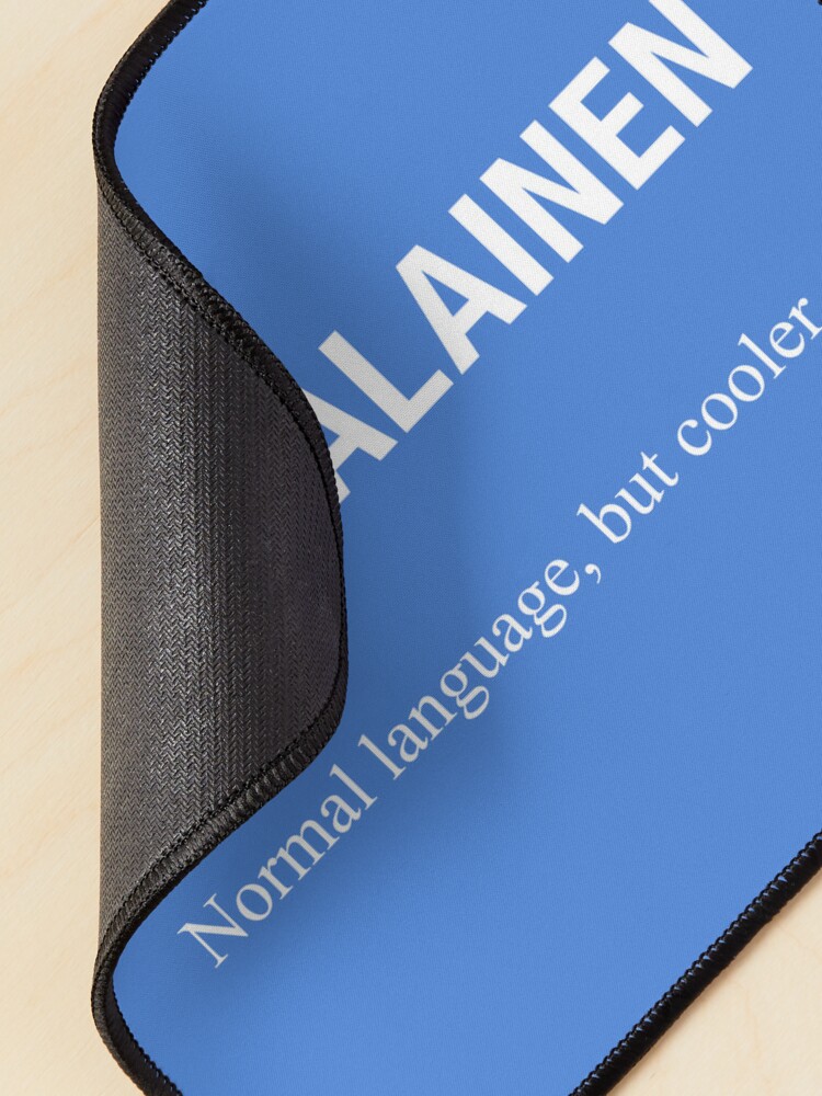 Alternate view of FINNISH Language Mouse Pad