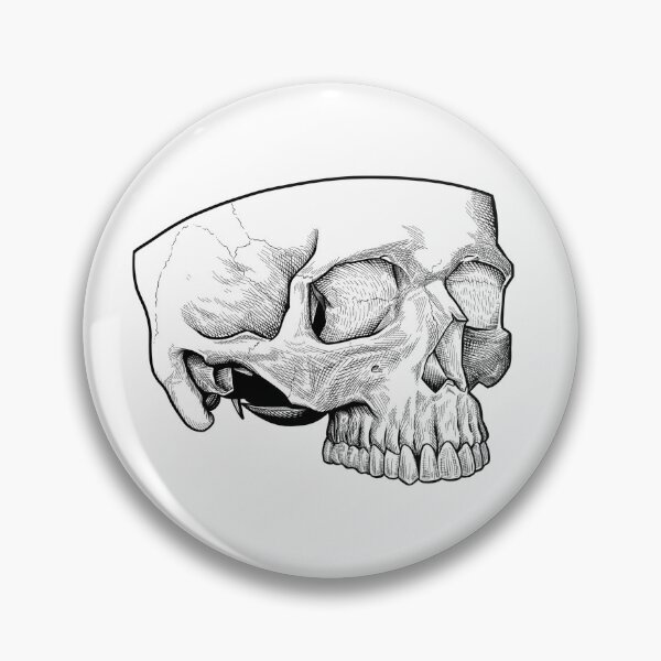 Item preview, Half Skull designed and sold by Vlek.