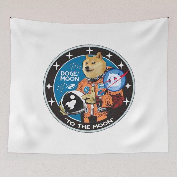 Item preview, Doge To The Moon designed and sold by FrenchArtee.