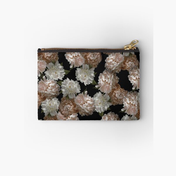 Item preview, Vintage Blush Pink Peonías en negro designed and sold by Brooke T Ryan Photographic Art.