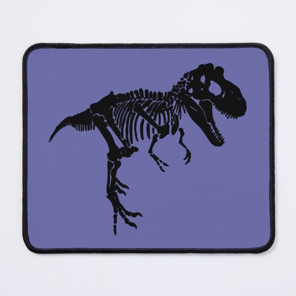 Item preview, Very Peri Dinosaur Tyrannosaurus Rex Black Skeleton designed and sold by InterpreTees.