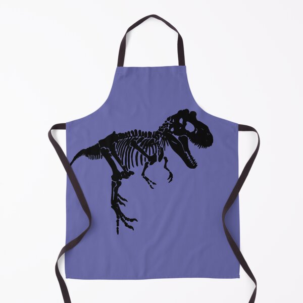 Item preview, Very Peri Dinosaur Tyrannosaurus Rex Black Skeleton designed and sold by InterpreTees.
