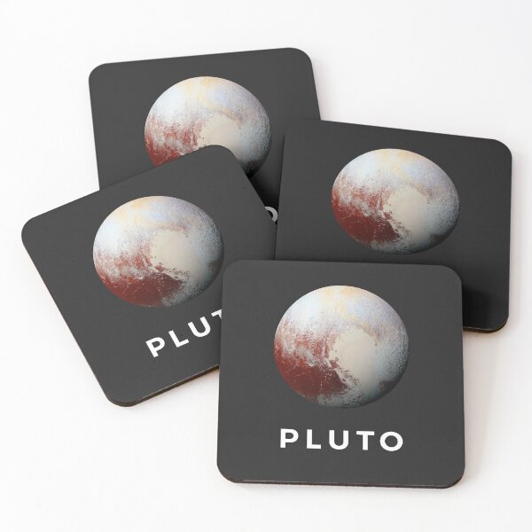 Item preview, Pluto - Minimalist Astronomy print designed and sold by MDRNHOME.