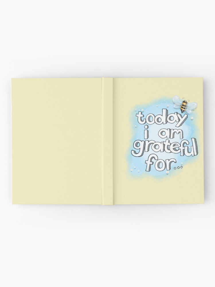 Alternate view of "Today I Am Grateful For..." Gratitude Journal Hardcover Journal