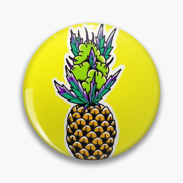 Item preview, Pineapple Express traditional tattoo designed and sold by rafaelwolf.