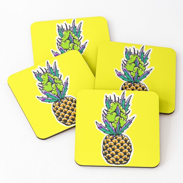 Item preview, Pineapple Express traditional tattoo designed and sold by rafaelwolf.