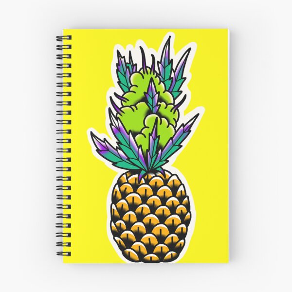 Item preview, Pineapple Express traditional tattoo designed and sold by rafaelwolf.
