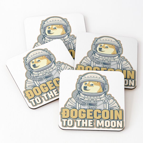 Item preview, Dogecoin to the moon designed and sold by FrenchArtee.