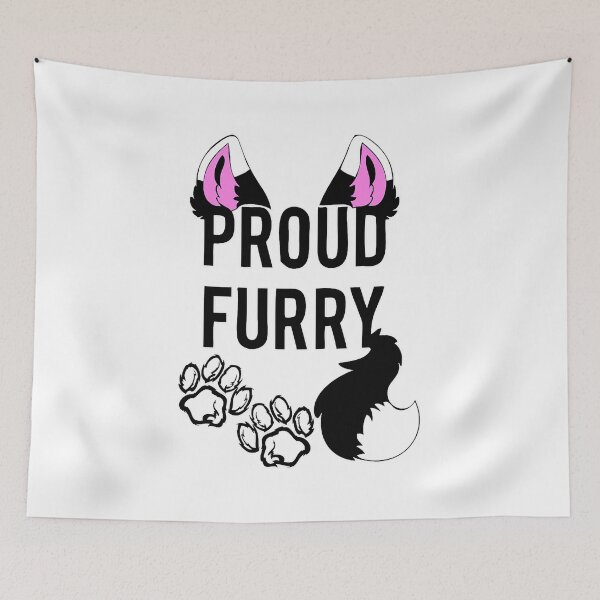 Item preview, Proud Furry Furries Tail Ears Cosplay Fursona designed and sold by SageTobias.