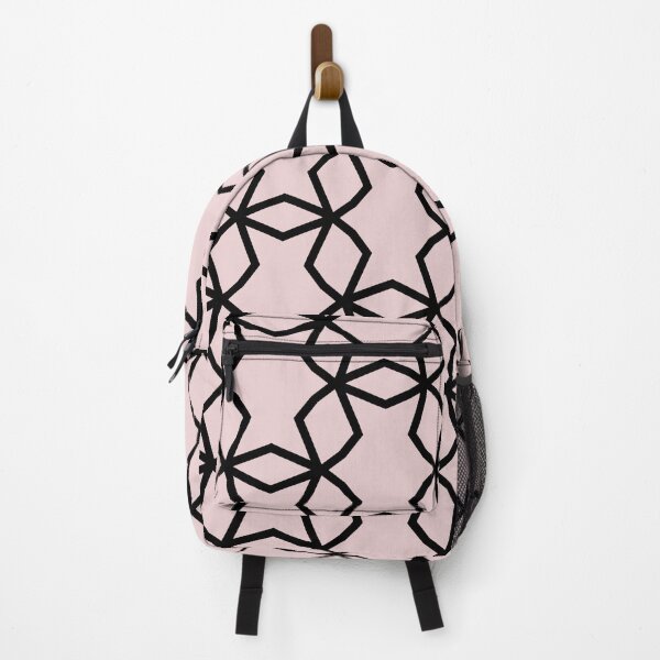 Artikelvorschau, Black and Pink Geometric Shape Mosaic Pattern Pairs DE 2022 Popular Color Short and Sweet DE6023 entworfen und verkauft von ColorOfTheYears.