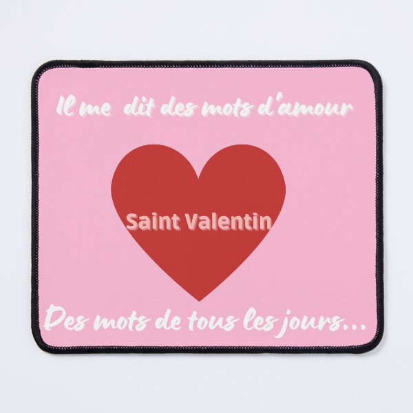 Item preview, "IT'S VALENTINE'S DAY" HEART T-SHIRT designed and sold by monoso0607.