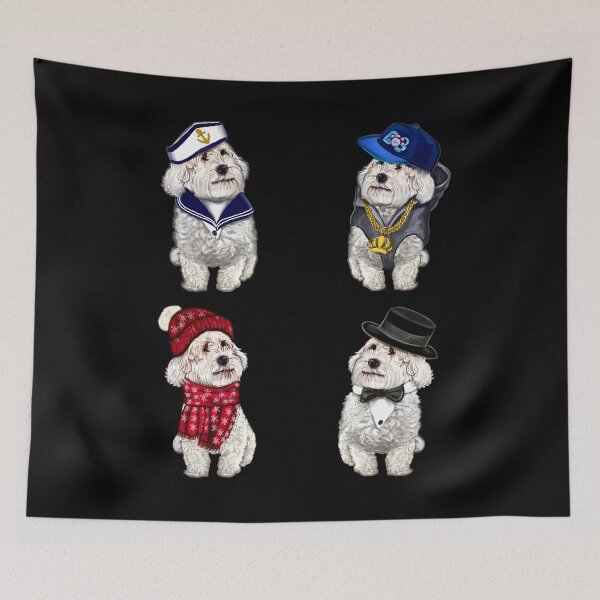 Item preview, Cavapoo Cavoodle puppy fancy dress moods 2 ! cute cavalier king charles spaniel for those who love their Cavapoo designed and sold by Artonmytee.