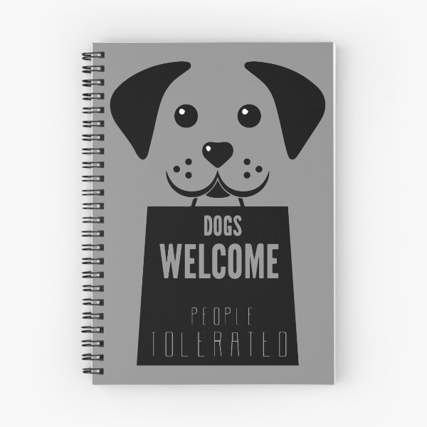 Item preview,  dogs welcome people tolerated designed and sold by vidyaroul.